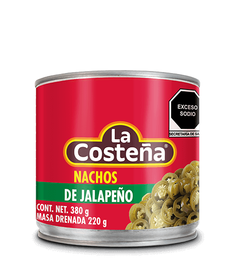 Nachos de Jalapeño, La Costeña, Lata de 199g