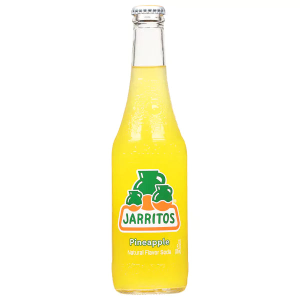 Refresco sabor Piña, Jarritos, Botella de 370ml / Pinnaple Natural Flavor Soda Jarritos 370ml