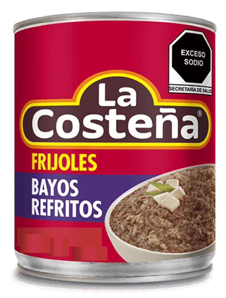 Frijoles Bayos Refritos La Costeña 400g  / Pinto Bohnen La Costeña 400g